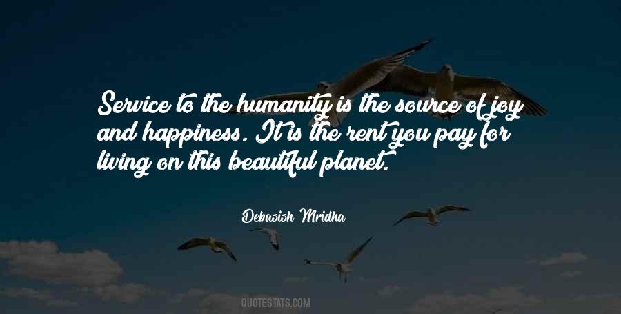 Quotes About The Humanity #1647755