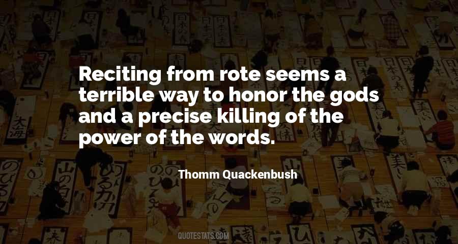 Quotes About The Power Of The Words #957564