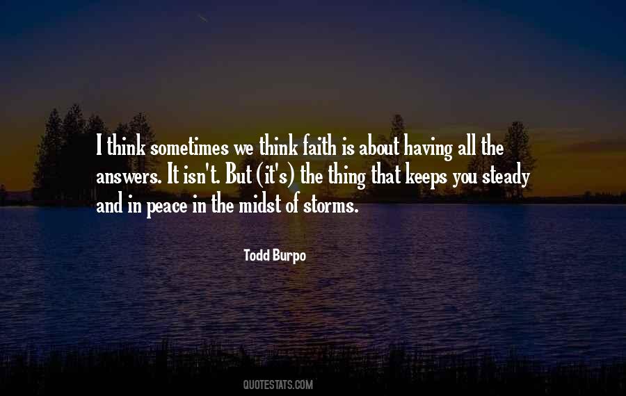 Peace Storm Quotes #1589032