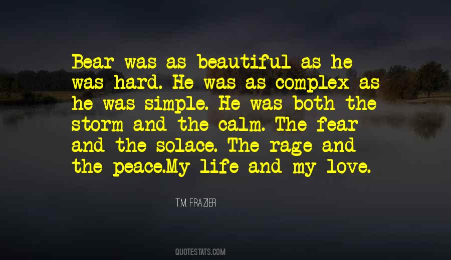 Peace Storm Quotes #1683417