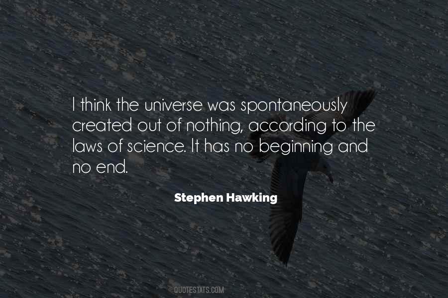 In The Beginning The Universe Was Created Quotes #1007799