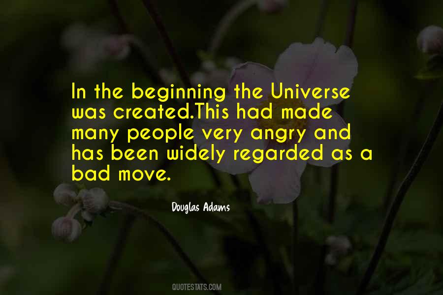 In The Beginning The Universe Was Created Quotes #200138