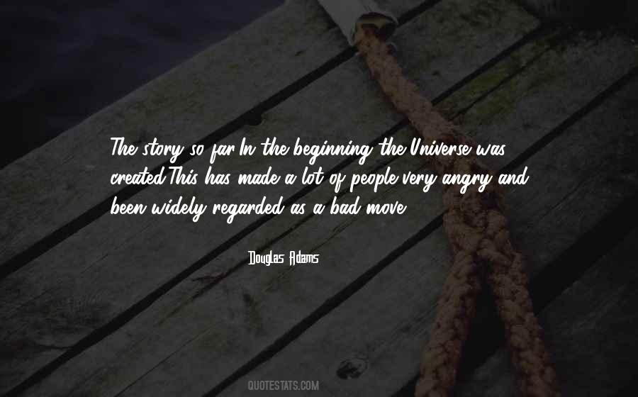 In The Beginning The Universe Was Created Quotes #451079