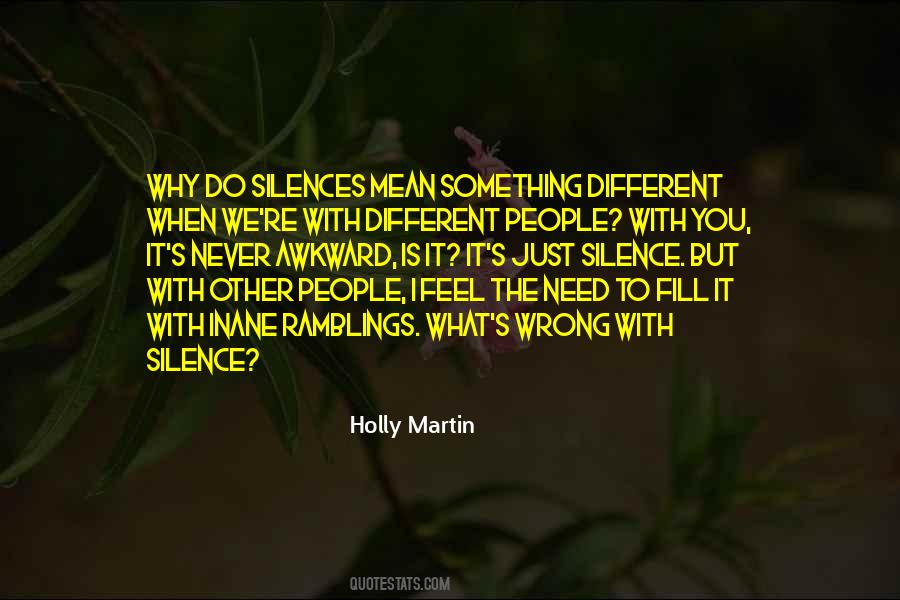 Need Something Different Quotes #1338825