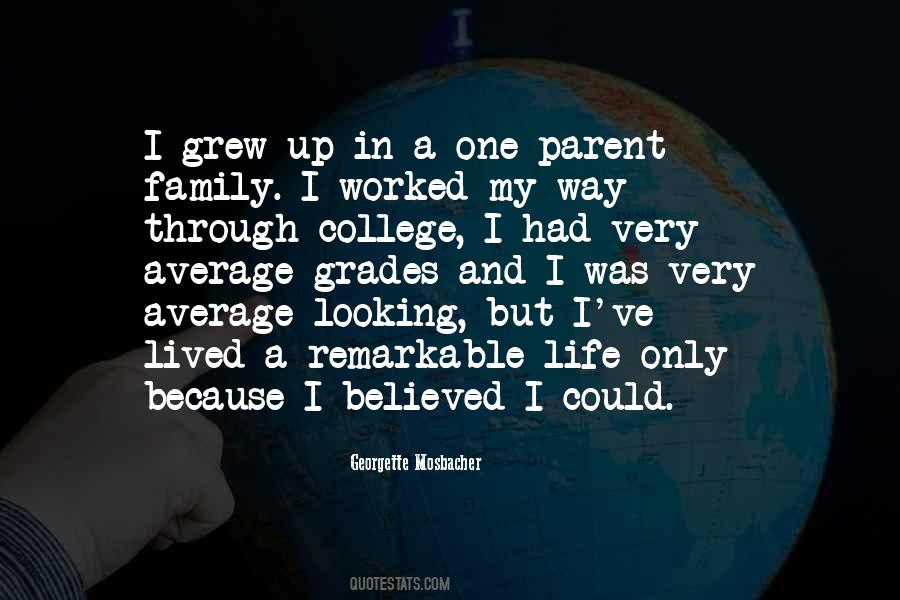 Parent Life Quotes #289570