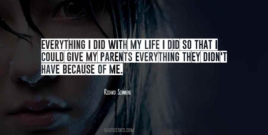 Parent Life Quotes #400770