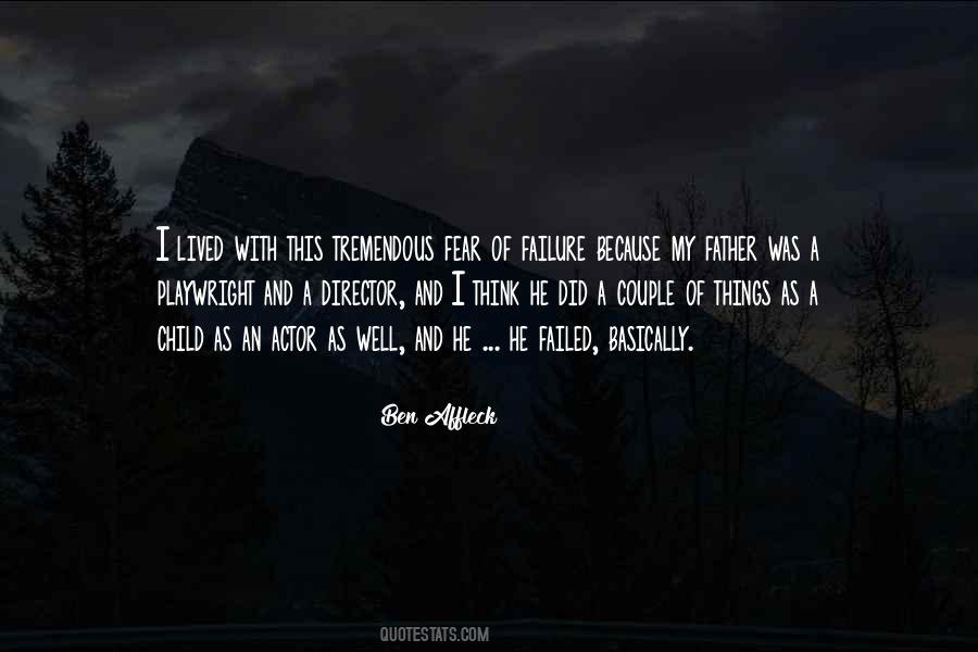 Failure As A Father Quotes #1216818