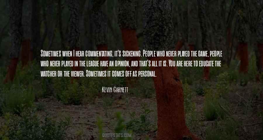 Off The Game Quotes #130791
