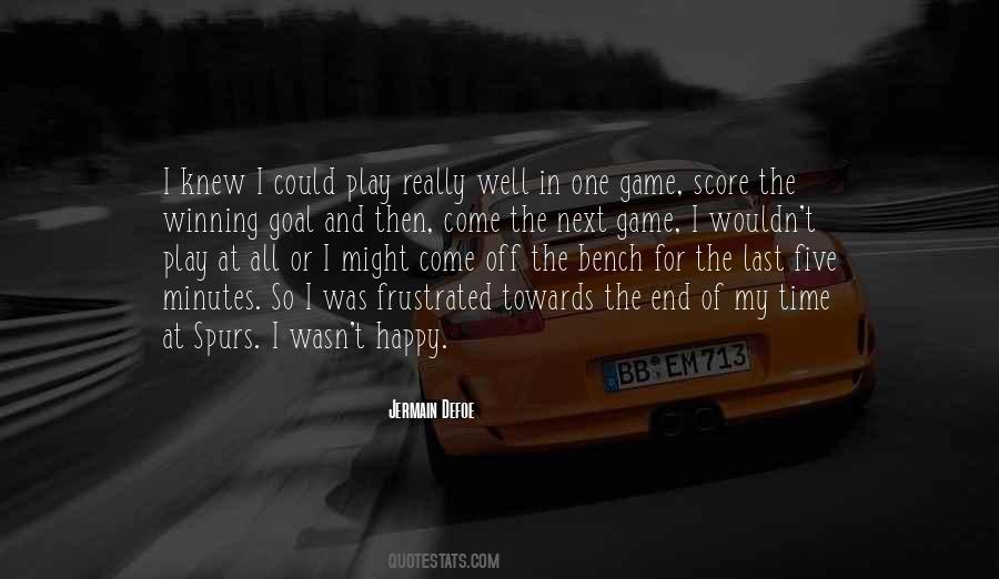 Off The Game Quotes #1567575