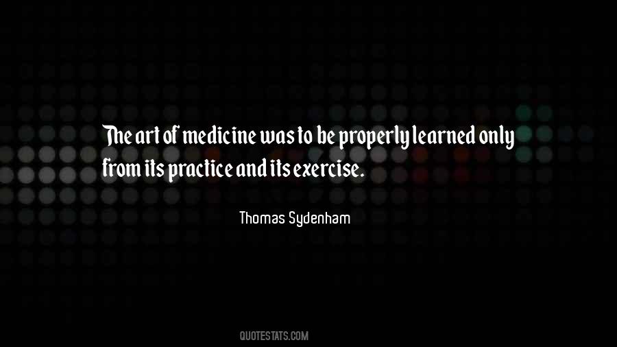 Exercise Is Medicine Quotes #1473870