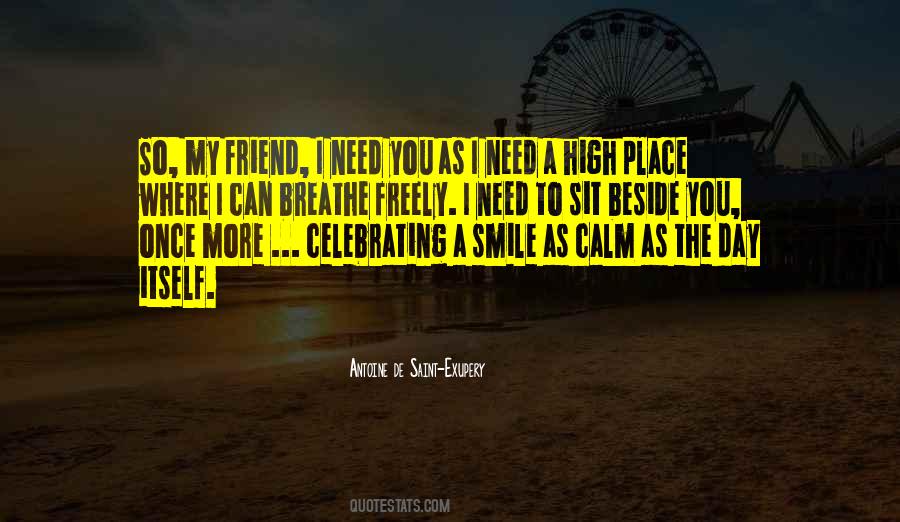 Calm Smile Quotes #1564640