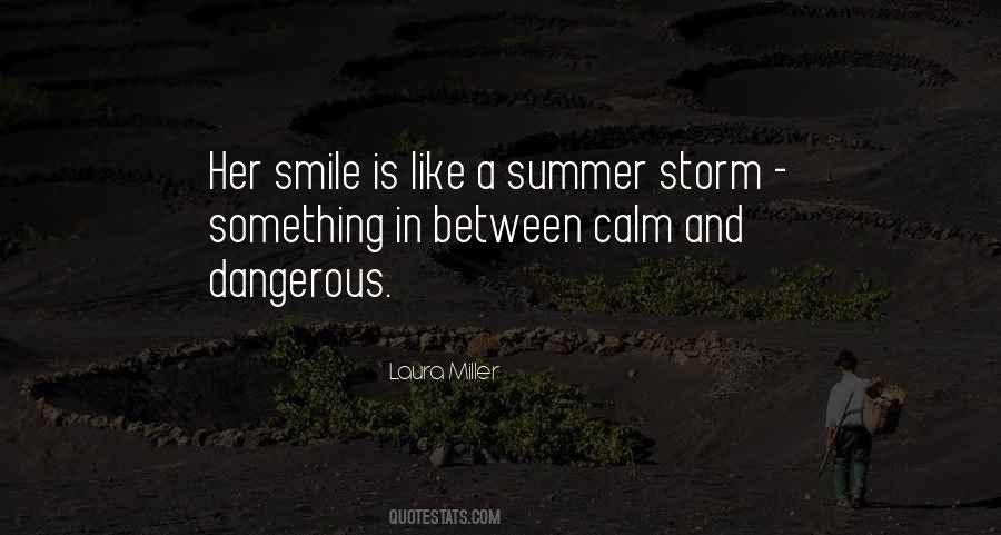 Calm Smile Quotes #1671015