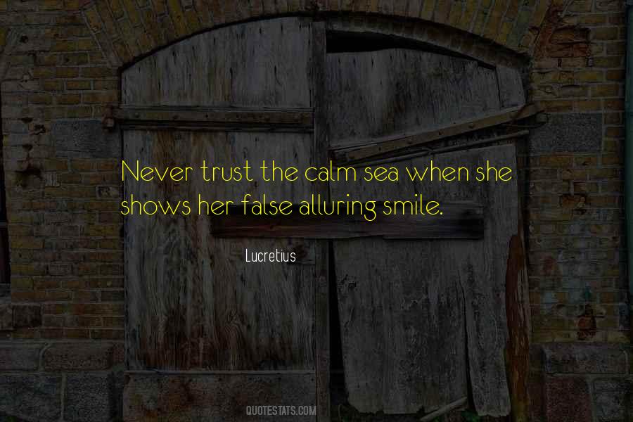 Calm Smile Quotes #728694