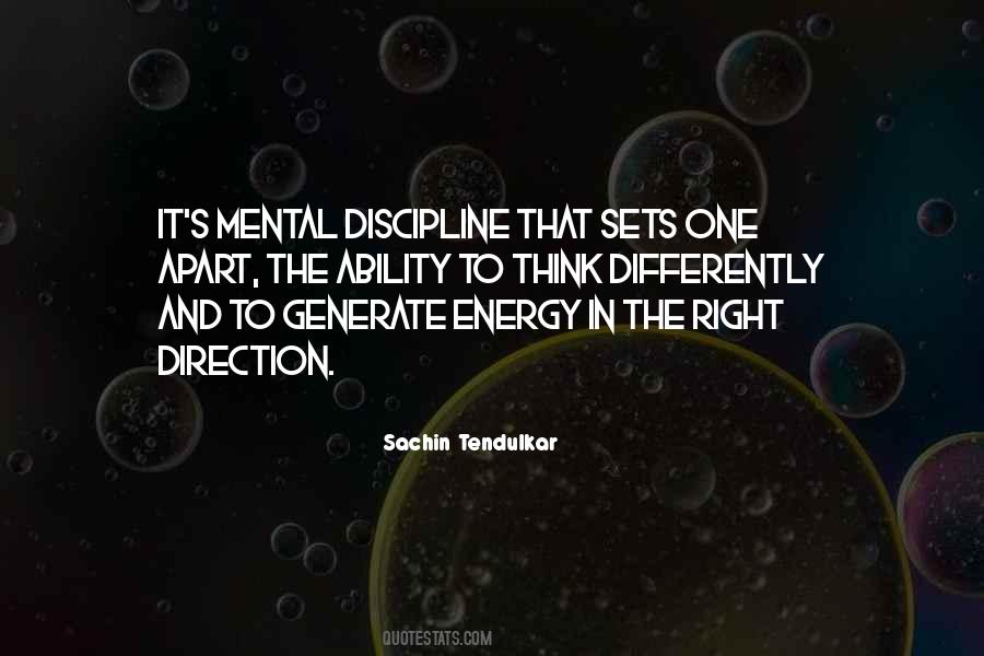 Mental Discipline Quotes #195467