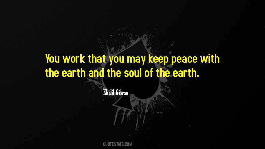 Peace Soul Quotes #134728