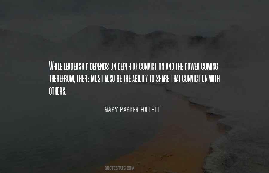 Quotes About Power Of Conviction #1776188