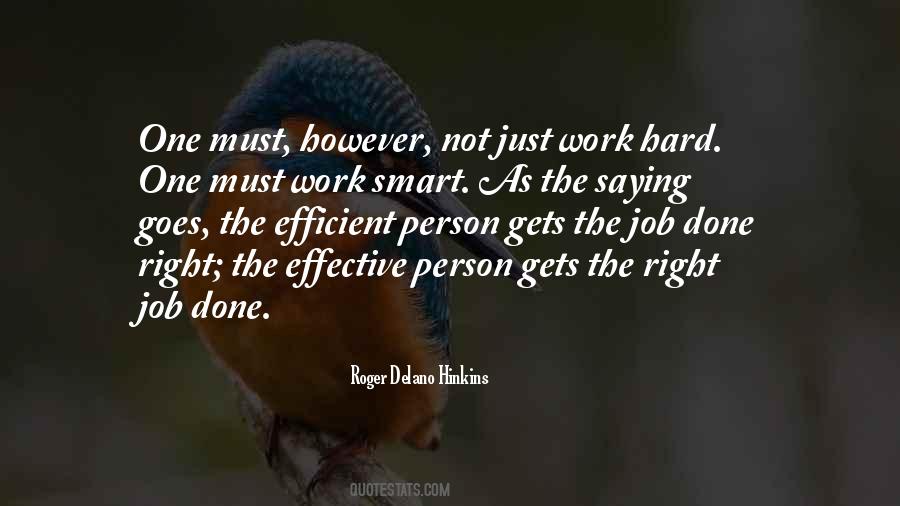 Smart Hard Work Quotes #883208