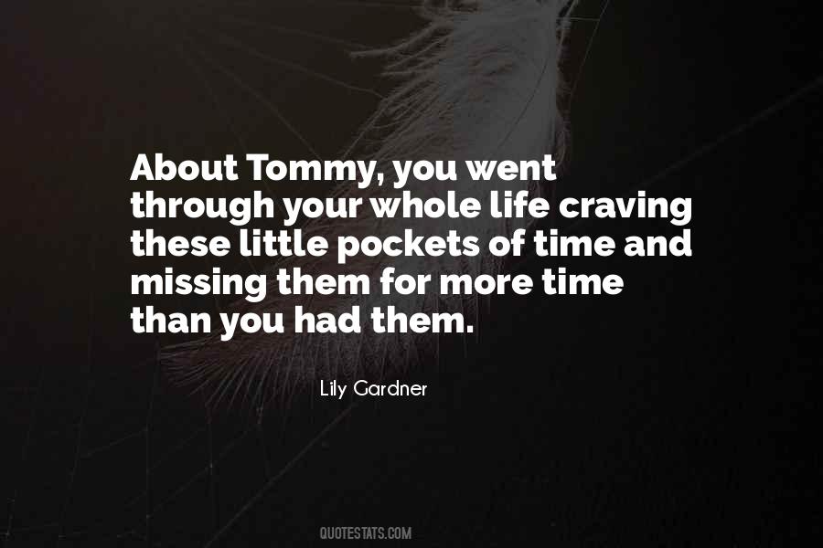 Quotes About Missing Time #1614417