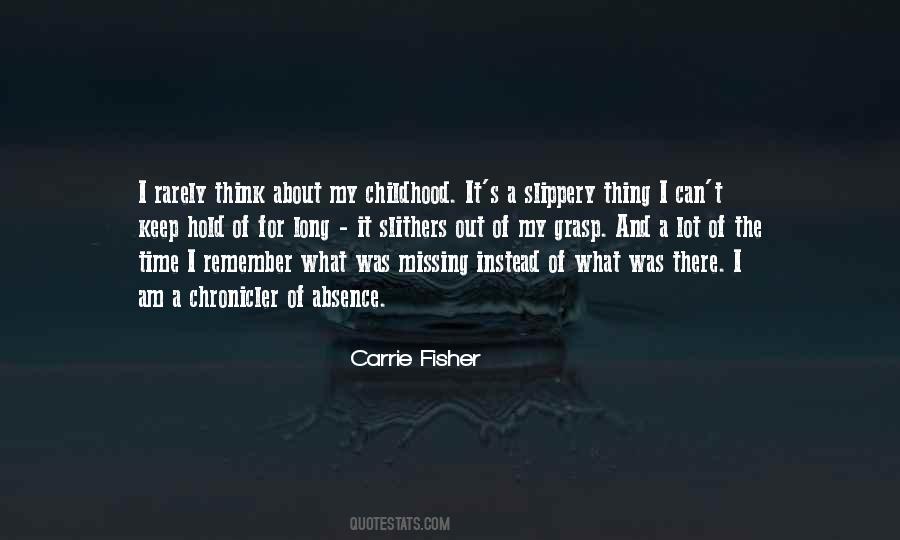 Quotes About Missing Time #989777
