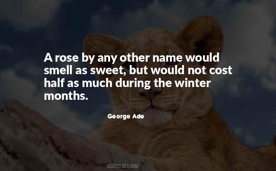 Name Of Rose Quotes #1129116