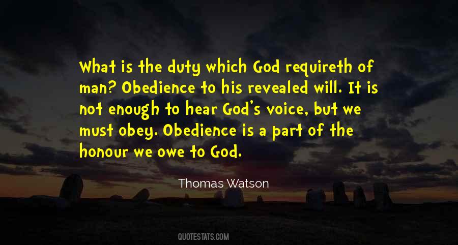 Quotes About Owe To God #467789