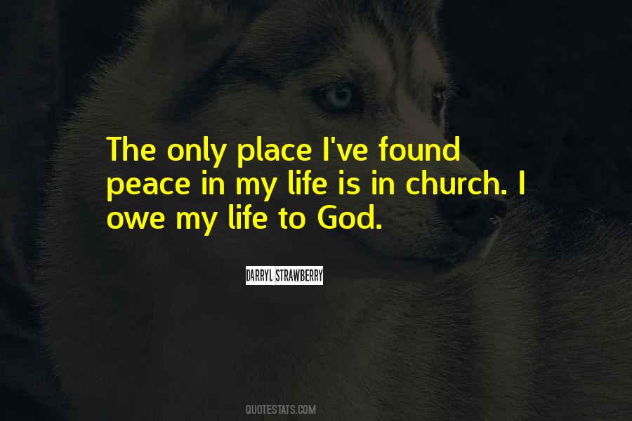 Quotes About Owe To God #606571