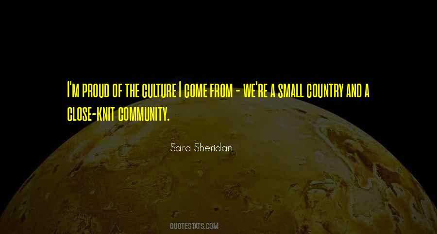 Proud Culture Quotes #1854497