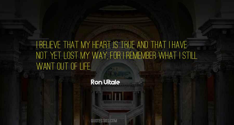 What I Want Out Of Life Quotes #1648961