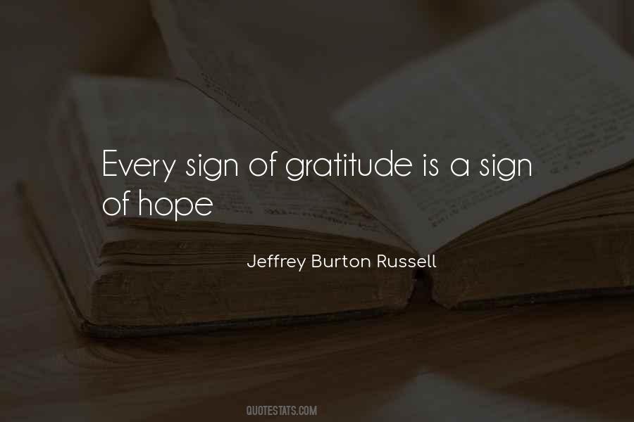 Sign Of Hope Quotes #1168485