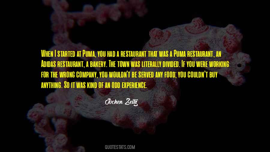 Food Company Quotes #1313992