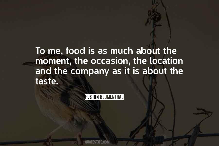 Food Company Quotes #318077