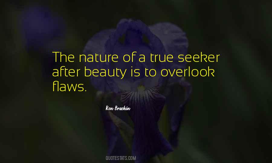 Beauty Flaws Quotes #1001304
