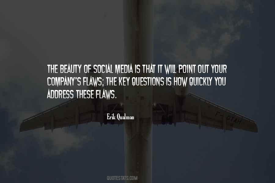 Beauty Flaws Quotes #313573