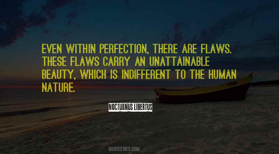 Beauty Flaws Quotes #552120