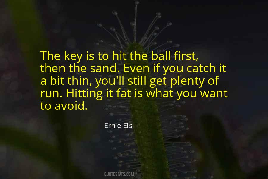 Catch The Ball Quotes #316461