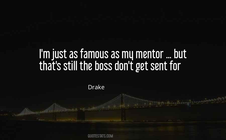 Boss Mentor Quotes #1475849