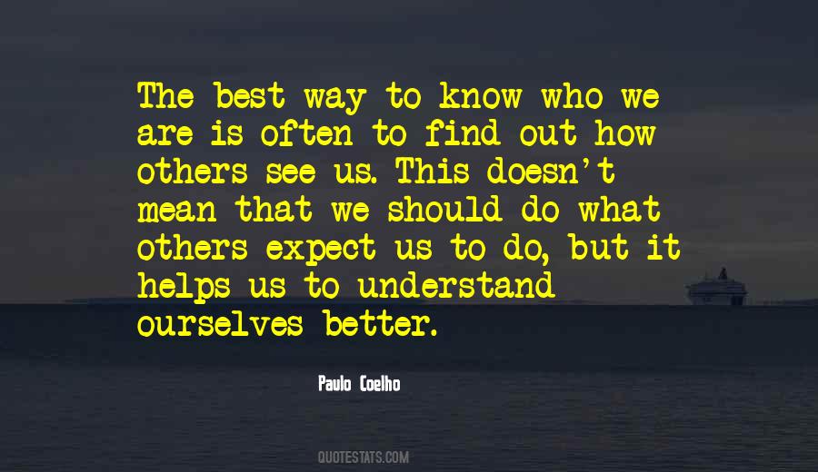How To Know Quotes #45715