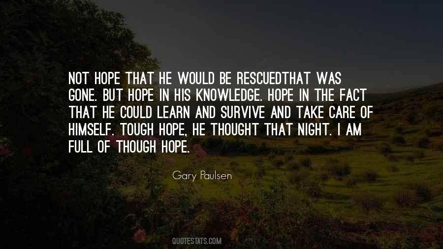 Not Hope Quotes #1305041