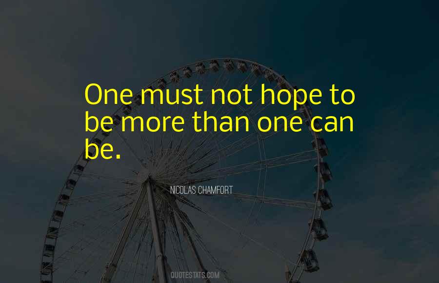 Not Hope Quotes #553986