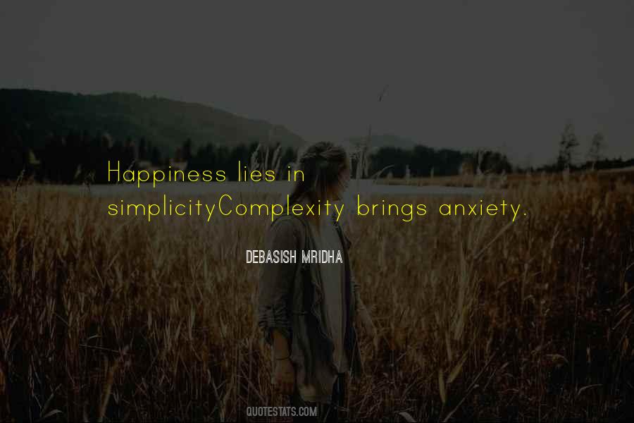 Complexity In Simplicity Quotes #1421615