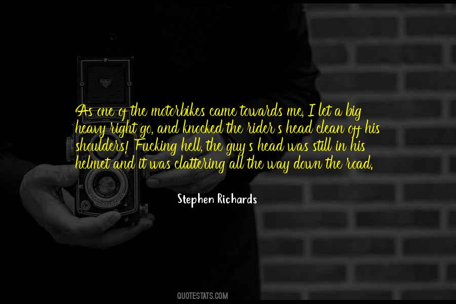 His Shoulders Quotes #1013286