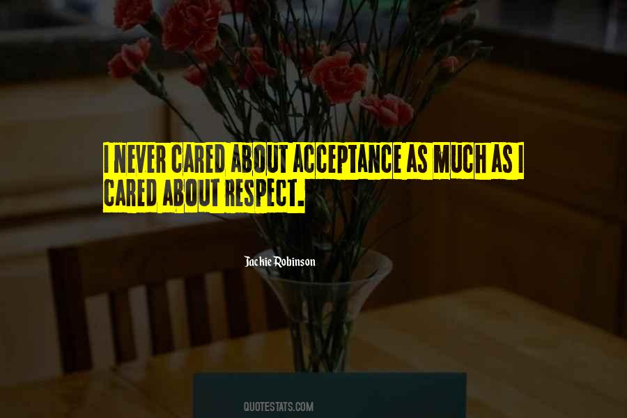 About Acceptance Quotes #104040
