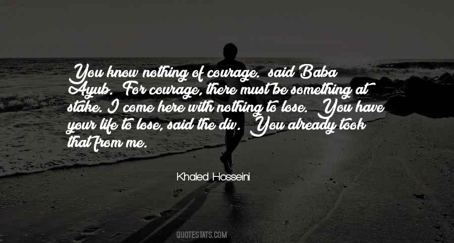 Your Life With Me Quotes #352198