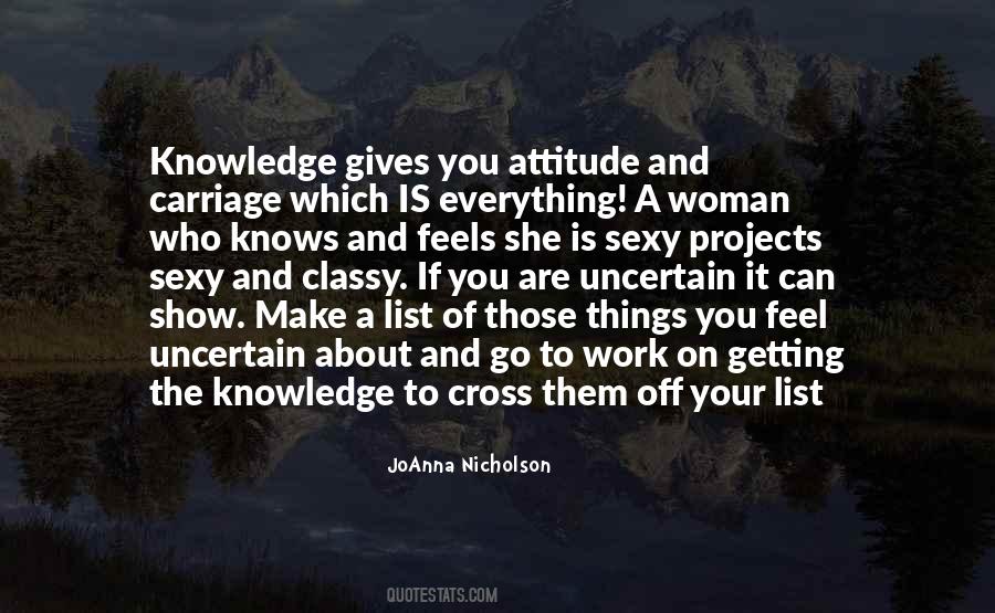 Knowledge And Confidence Quotes #1008455