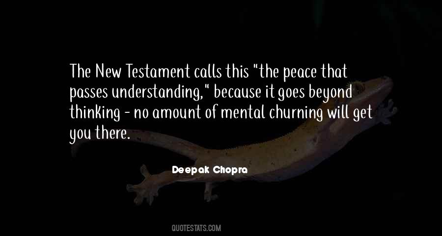 The Peace That Passes All Understanding Quotes #1080545