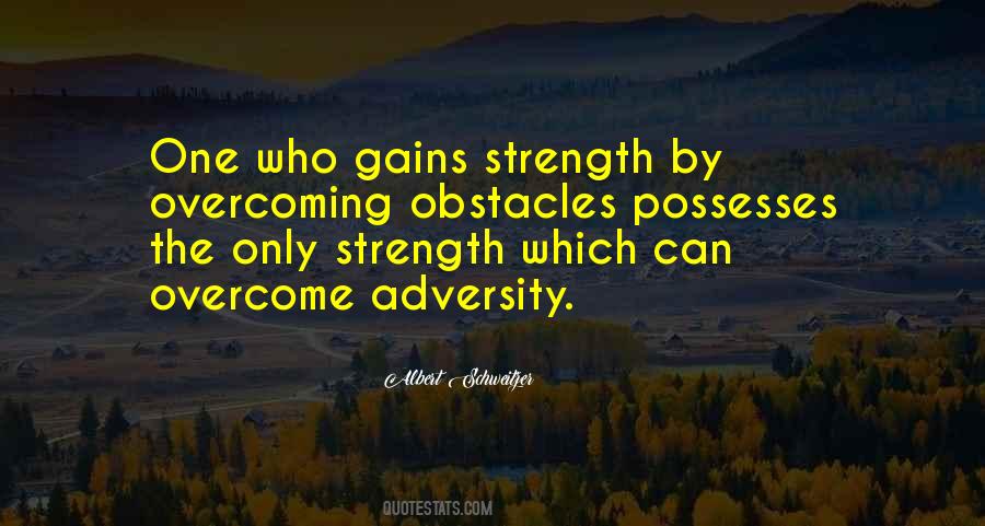 Strength Overcoming Quotes #1094686