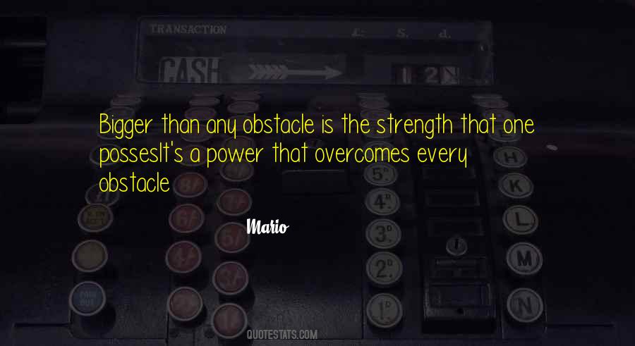 Strength Overcoming Quotes #1802018