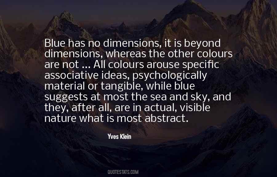 Blue Colours Quotes #135674