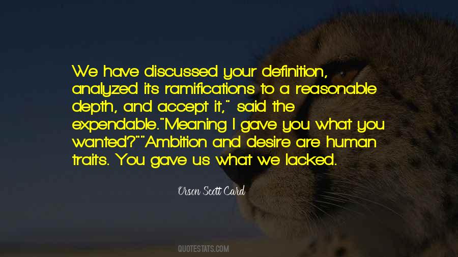 Accept What You Have Quotes #877156