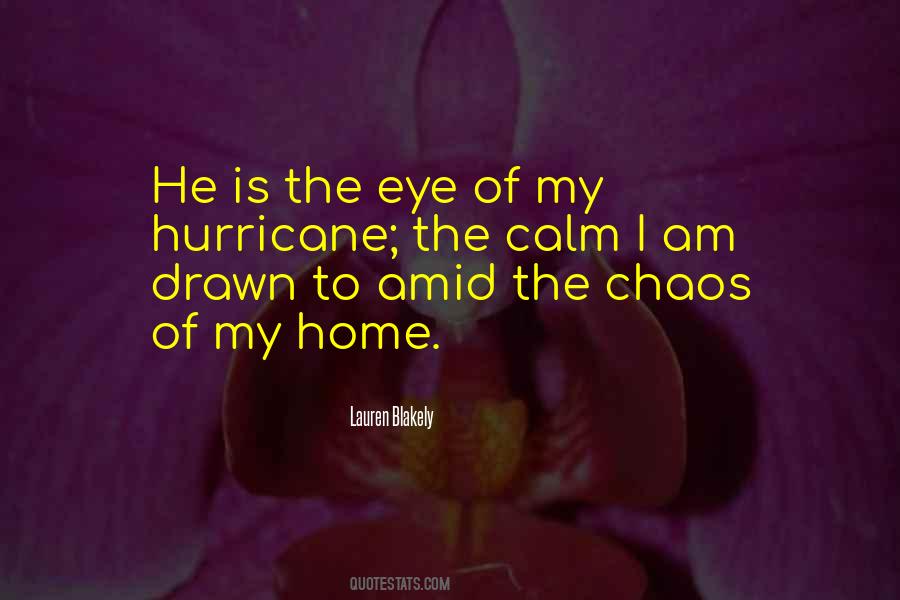 Hurricane Love Quotes #107290